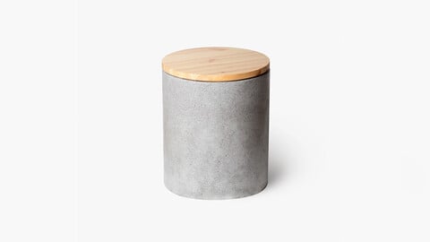 Wood Circle Stool