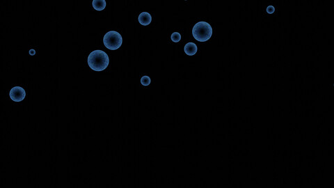 Bubble Animation with Blender software