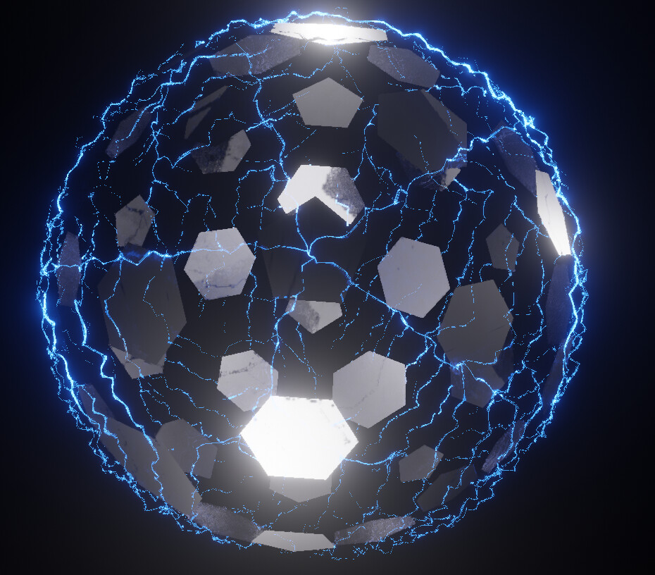 ArtStation Lightning ball Game Assets