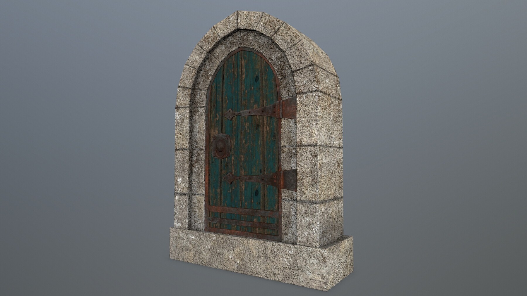 ArtStation - Medieval_Door | Game Assets