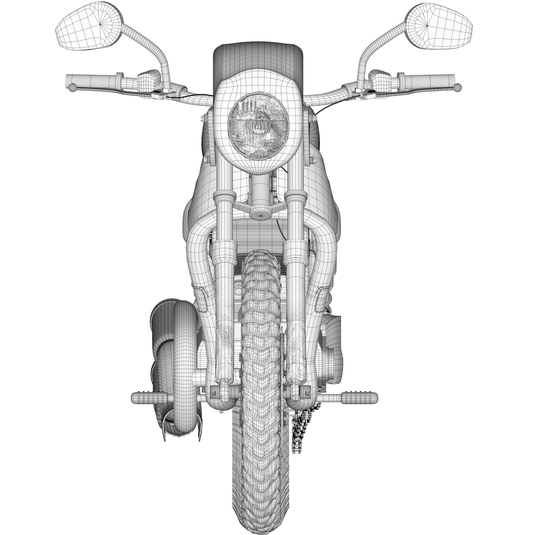 ArtStation - Chinese HD motorbike with rigg | Resources