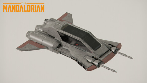 Pirate Snub Starfighter - Star Wars Mandalorian