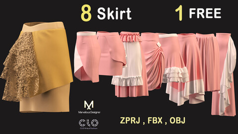 Women's skirt collection