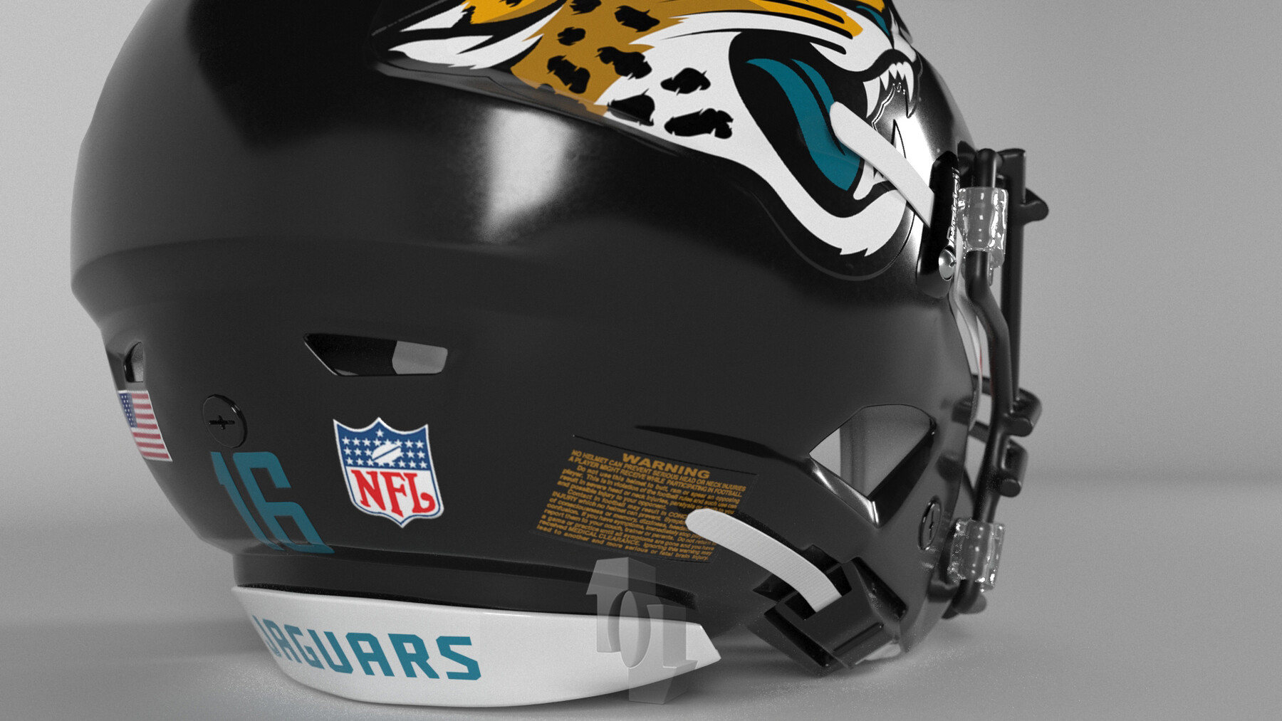 ArtStation - JAGUARS BALTIMORE Helmet Football AFC East PBR