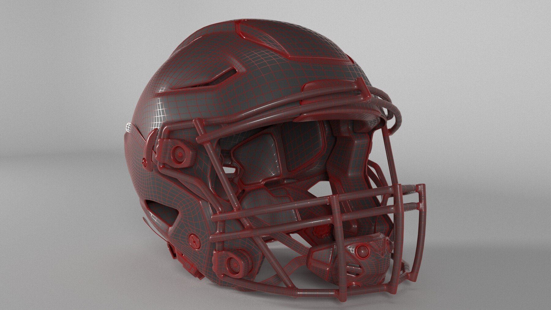 CHIEFS KANSAS CITY Helmet Football AFC East PBR 3D 3D model