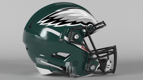 ArtStation - PHILADELPHIA EAGLES Helmet Football NFC East PBR