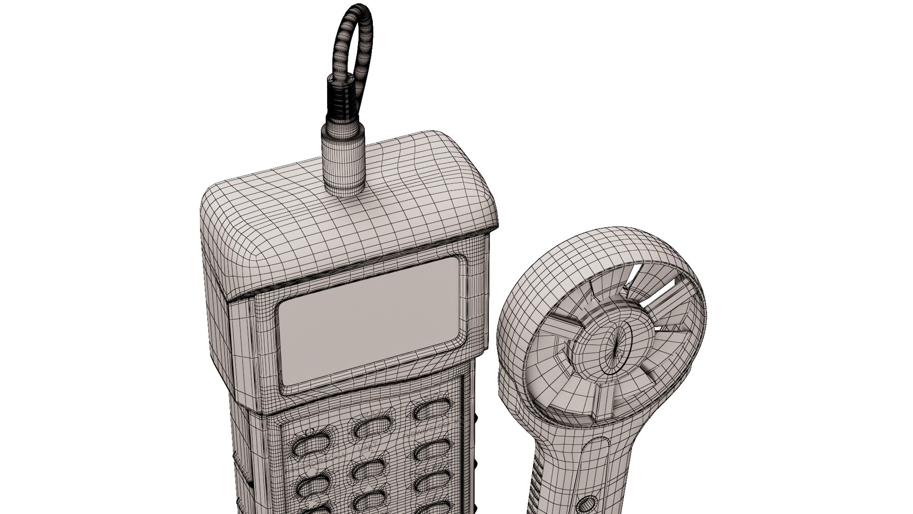 ArtStation Anemometer Metal Probe Game Assets