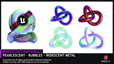 Unreal Engine - Iridescent Materials Pack