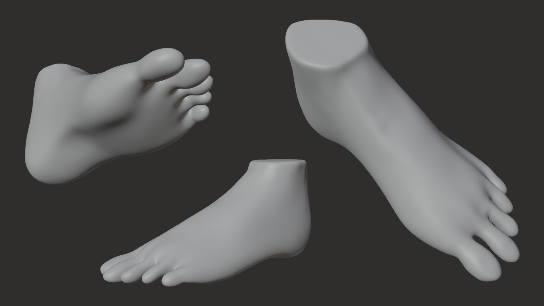 ArtStation - Female Anime Foot | Resources