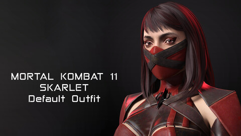 MORTAL KOMBAT 11 Skarlet - Default Outfit