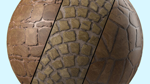 ArtStation - Leather Materials 37- Stitched Leather By Sbsar, Pbr 4k  Seamless