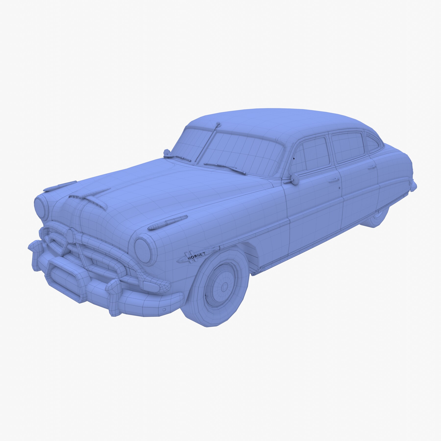 ArtStation - 4 Door Hudson Hornet v3 | Game Assets