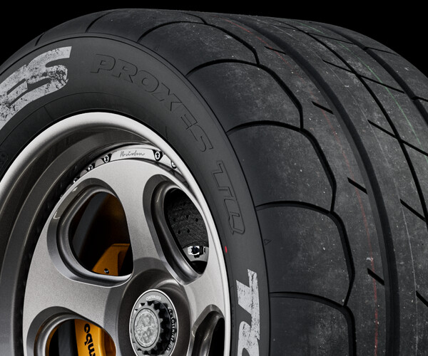 ArtStation Toyo PROXES® TQ • DOT Drag Radial Tires • 345/40 R17 (106Y