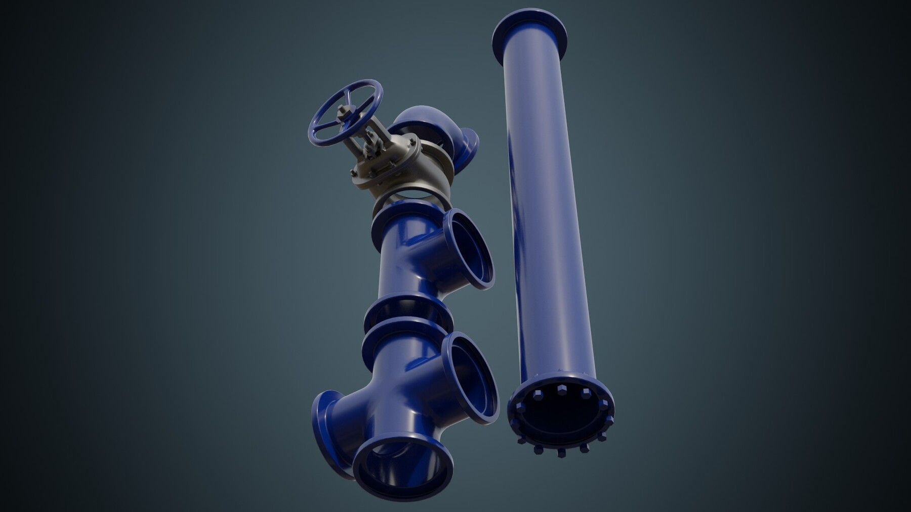 ArtStation - Industrial Pipes 5 Basic | Resources