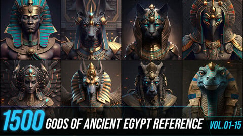 1500 Gods Of Ancient Egypt