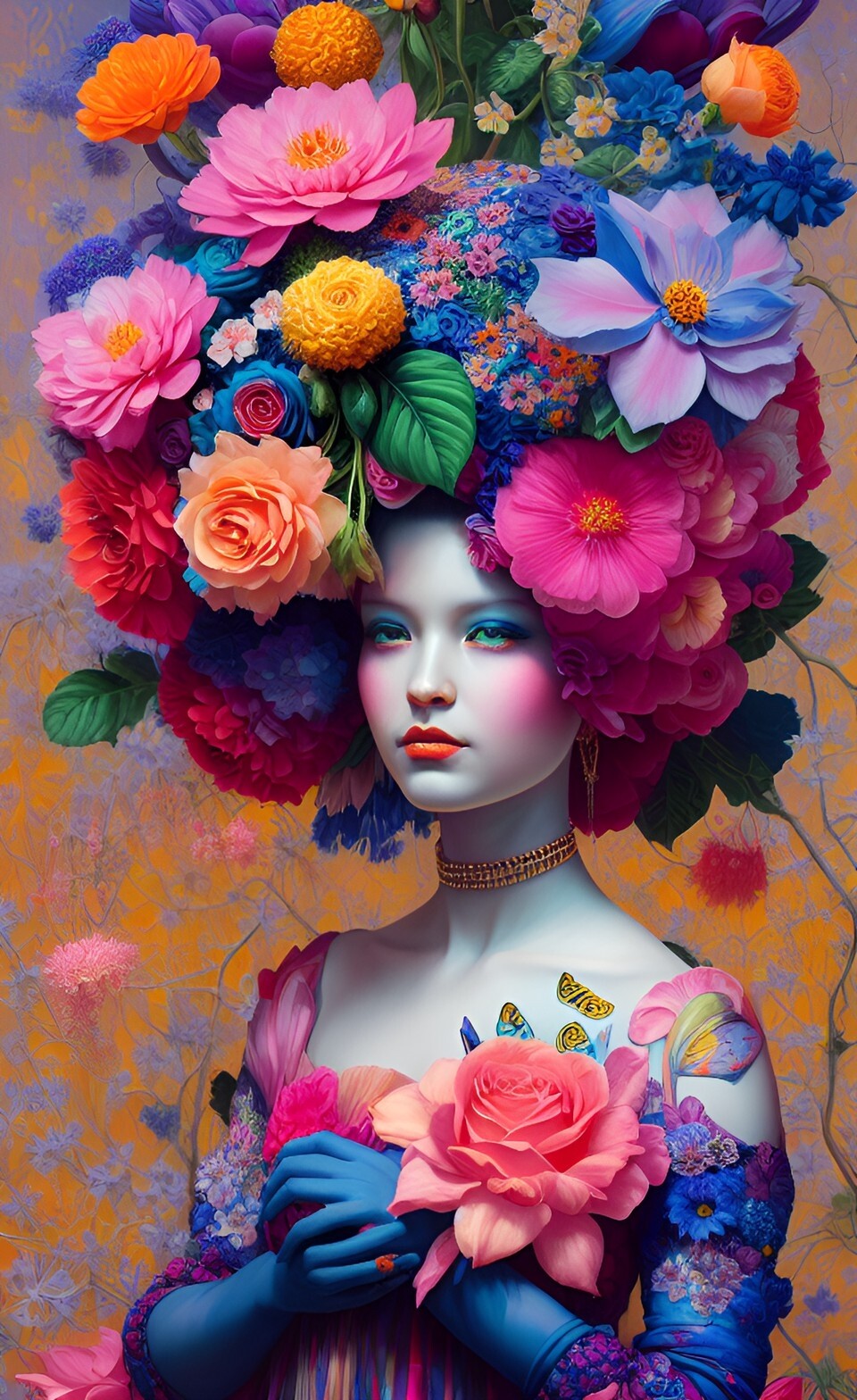 ArtStation - The Artistic Vision of Women Artists in Floral Art | Artworks