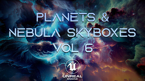 Planets & Nebula Skyboxes Volume 6 || Unreal Engine Project Included + Blackhole