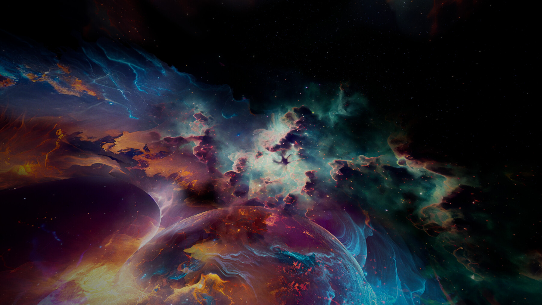 ArtStation Planets Nebula Skyboxes Volume 6 Unreal Engine