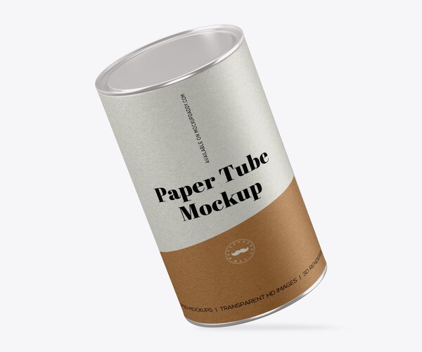 ArtStation - Cardboard Tube Can Mockup | Artworks