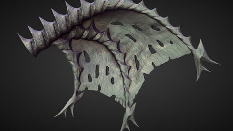 WING3 high poly sculpt