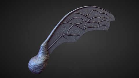 WING15 high poly sculpt