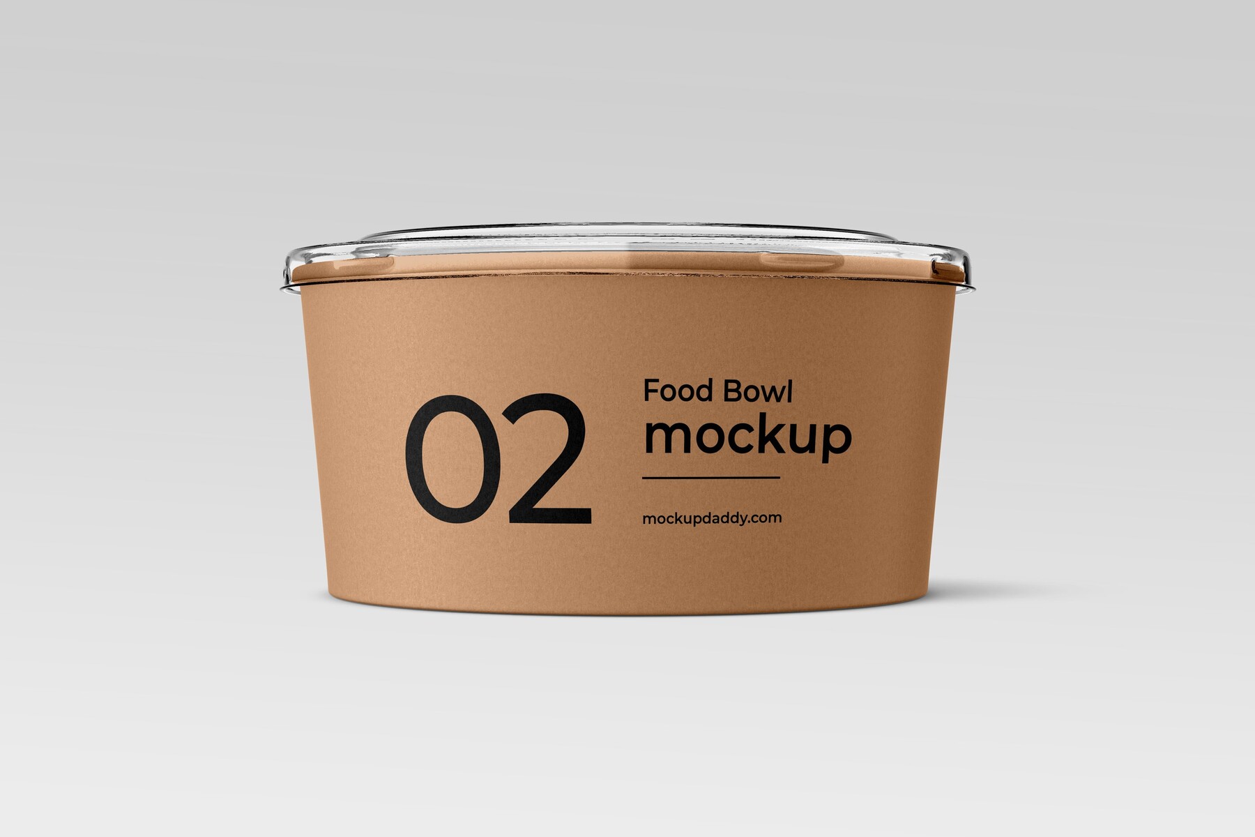 ArtStation Kraft Food Bowl Mockup (Size 2) Artworks
