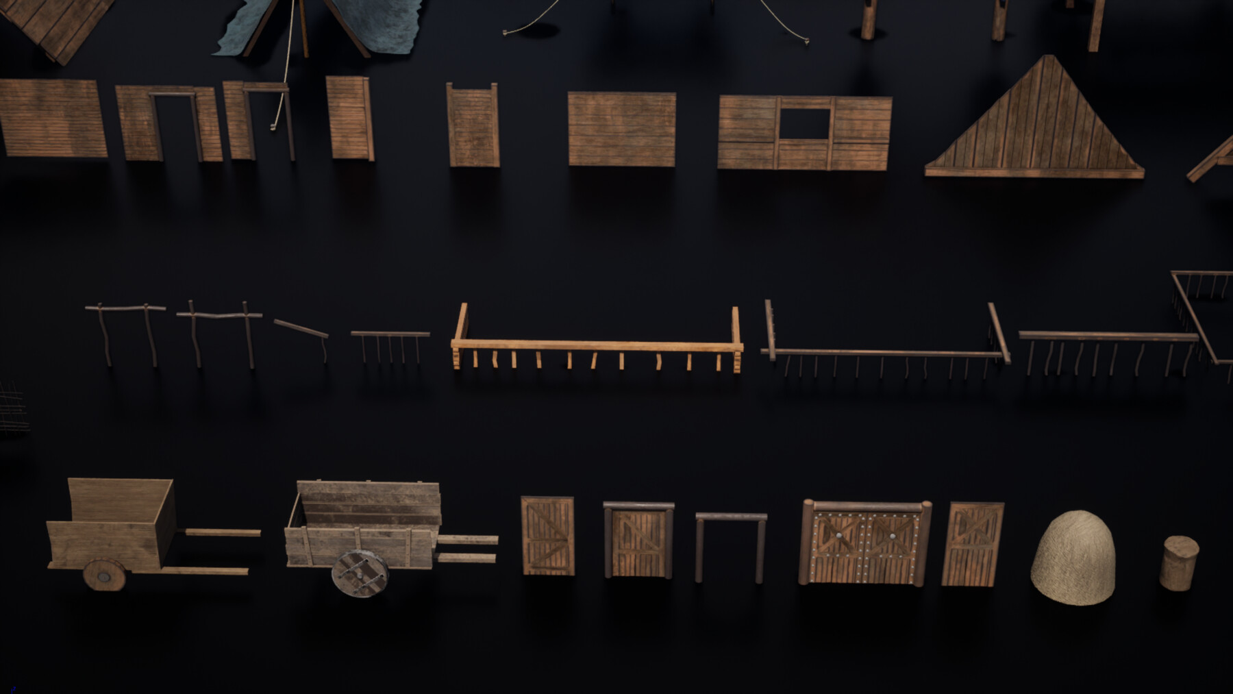 ArtStation - Village-kitbash | Game Assets