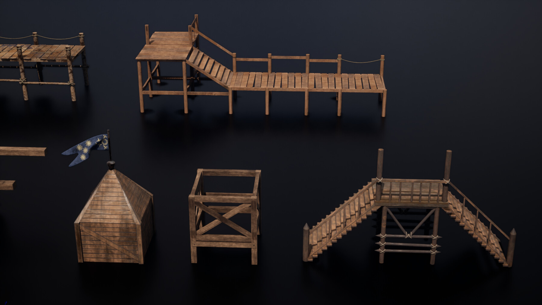 ArtStation - Village-kitbash | Game Assets
