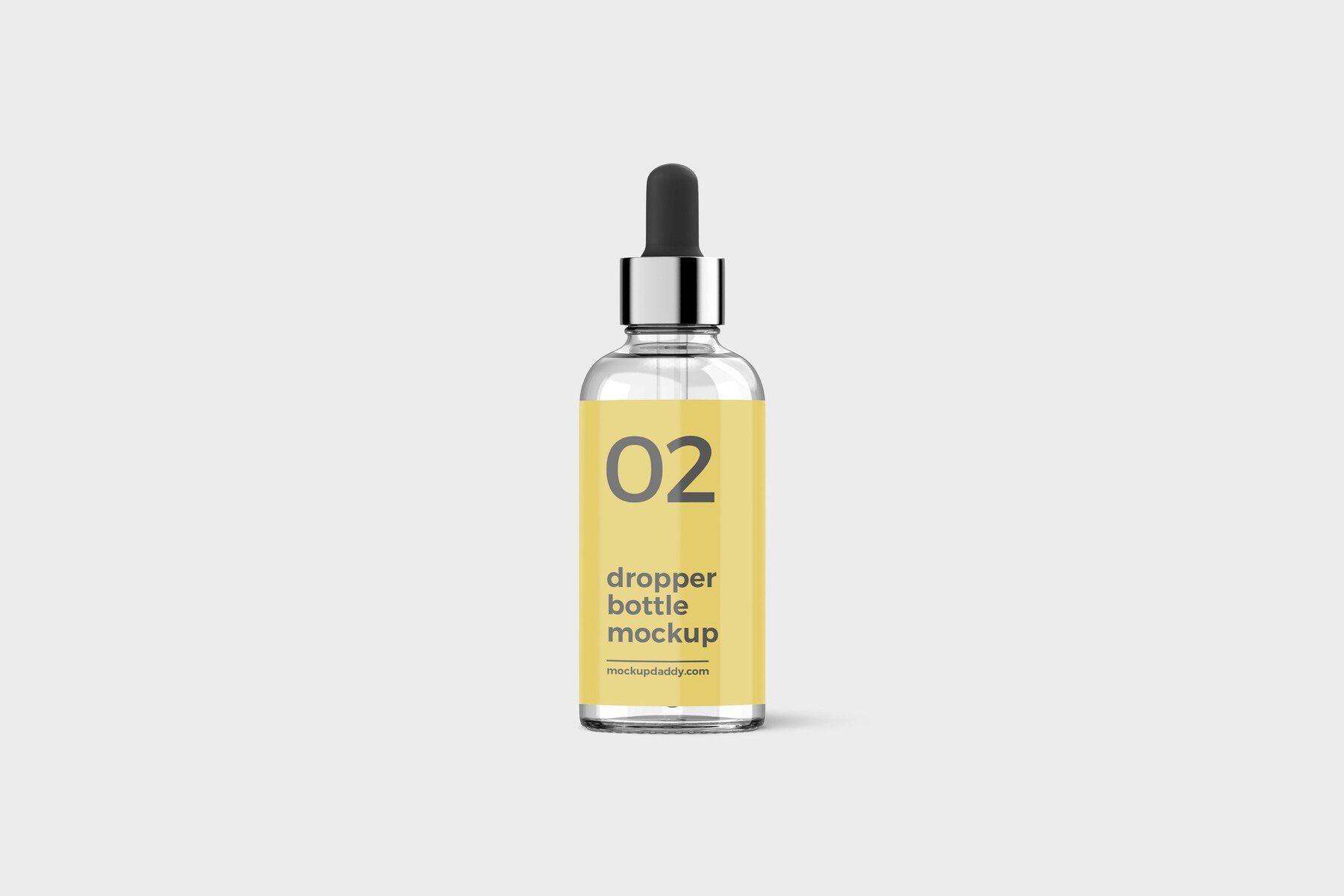 ArtStation - Transparent Dropper Bottle Mockup | Artworks