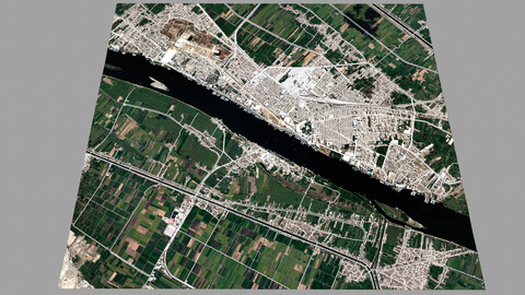 Cityscape Luxor Egypt