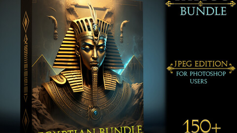 150+ Egyptian designs | Tattoo bundle | Photoshop | Jpeg | Tattoo builder | Tattoo flash | Procreate Egypt