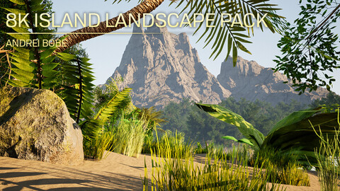 8K Island Landscape Pack
