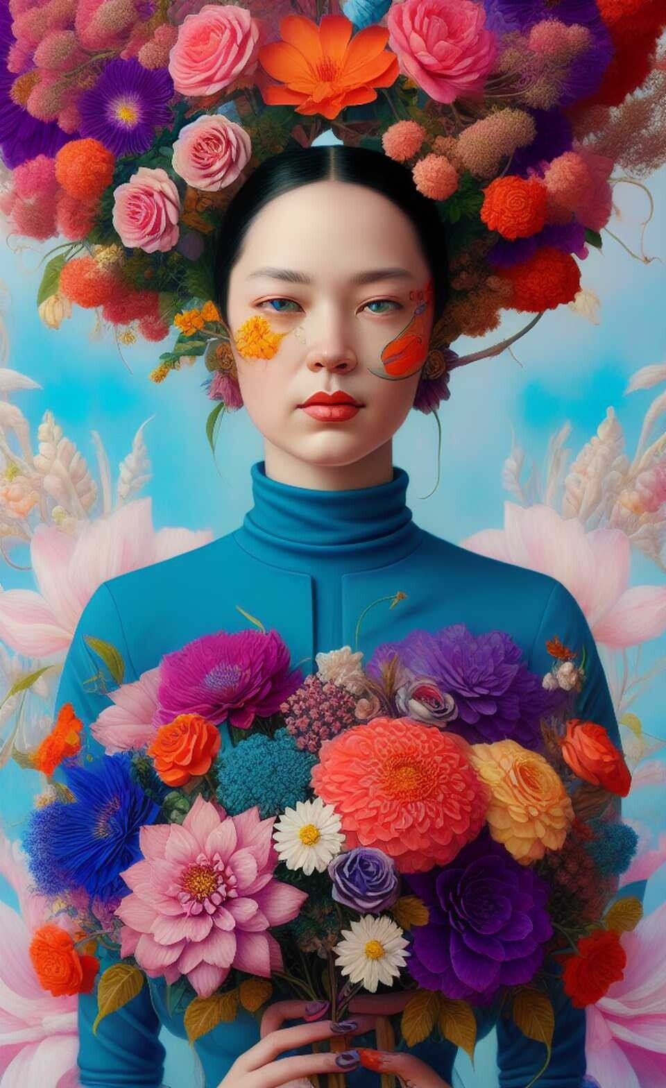 Artstation - The Power Of Color: The Significance Of Blooms In Women's 