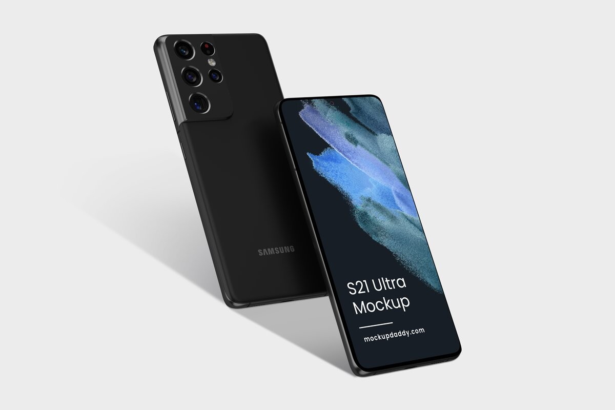 ArtStation Galaxy S21 Ultra Mockup Artworks