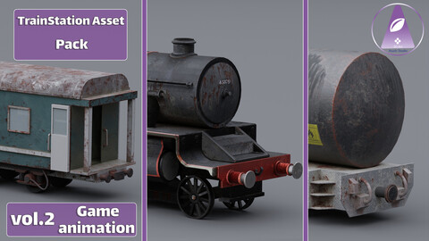 TrainStation Asset pack_ Vol.2