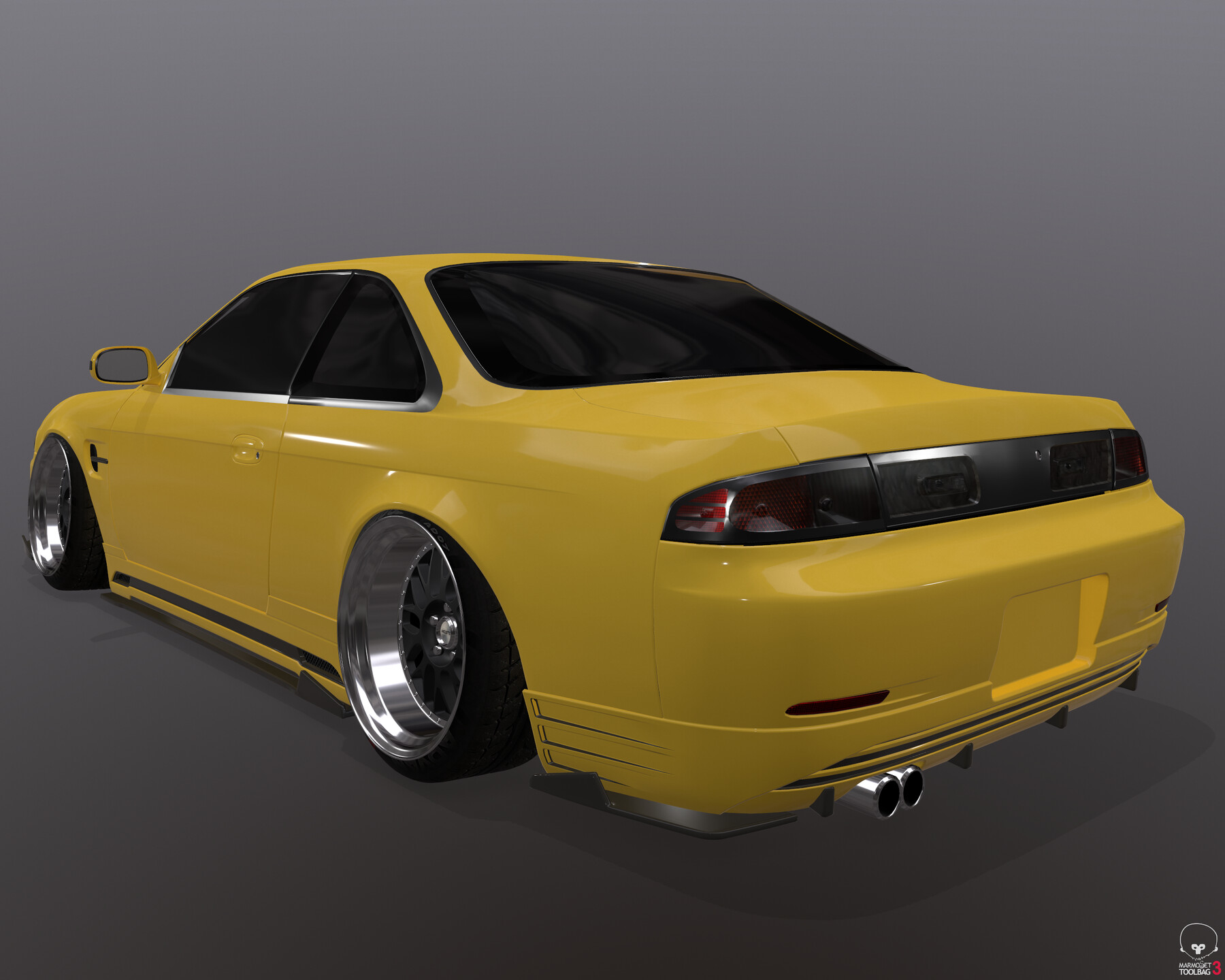 ArtStation - Nissan Silvia S14 326 Power 3D-Star bodykit | Game Assets