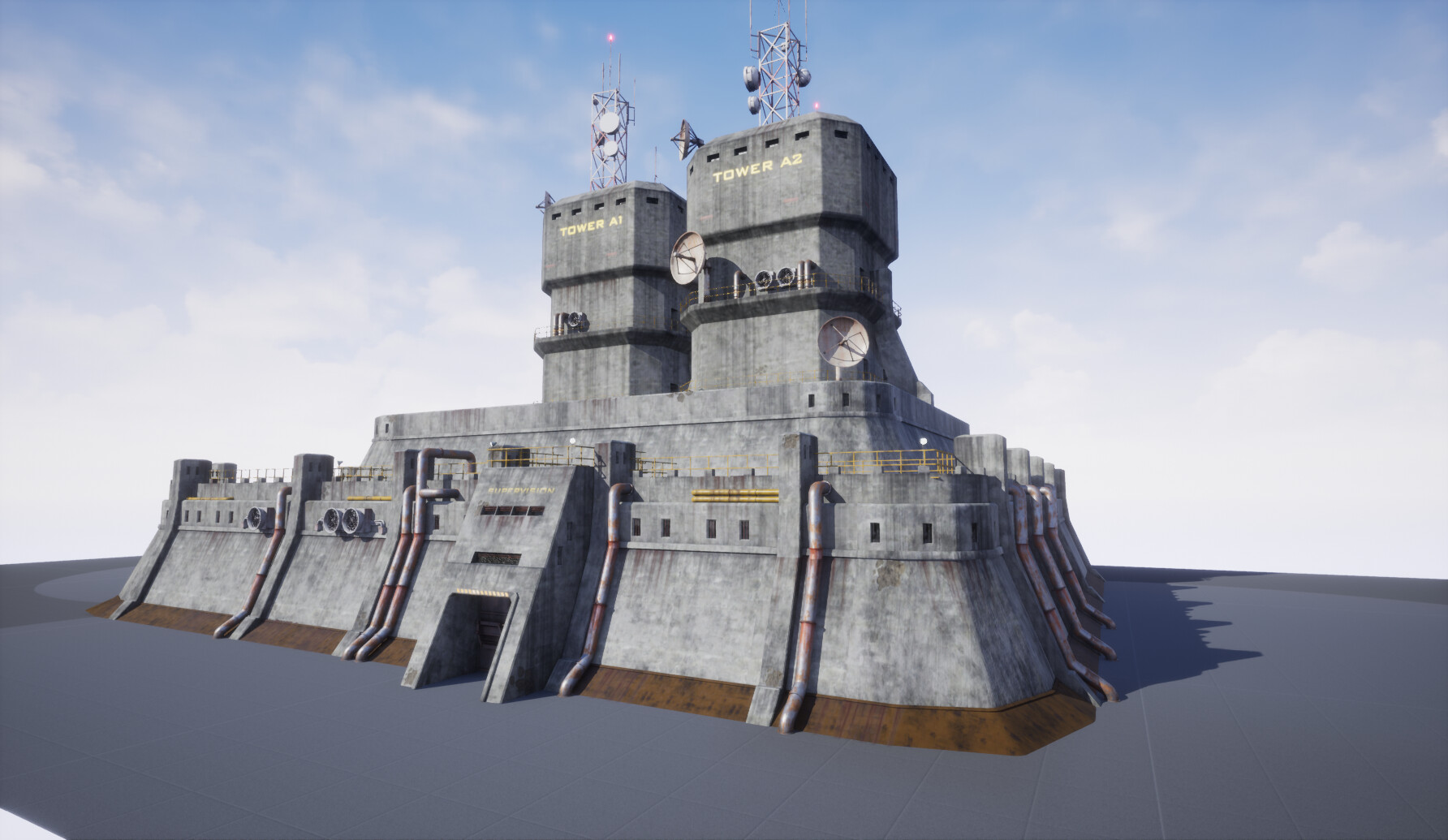 ArtStation - Fortress Modular Game Environment | Game Assets