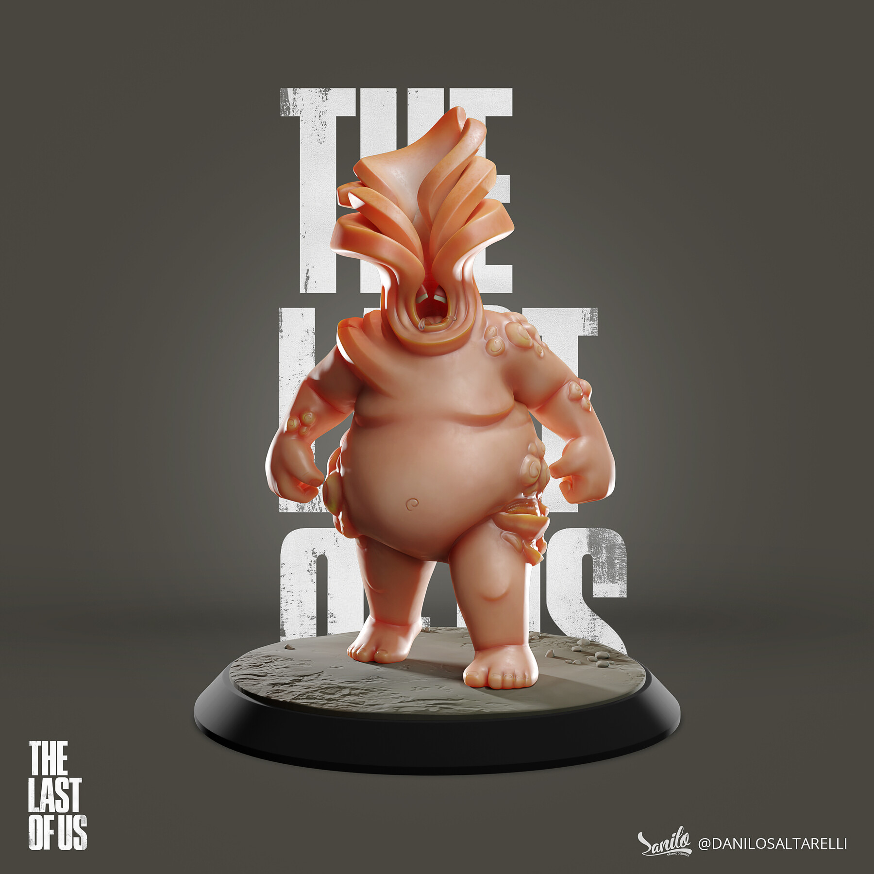 Artstation Bloater The Last Of Us Cartoon 3d Print Model Resources 1308