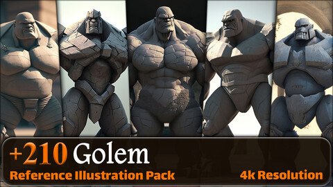 210 Golem Reference Pack | 4K | v.13