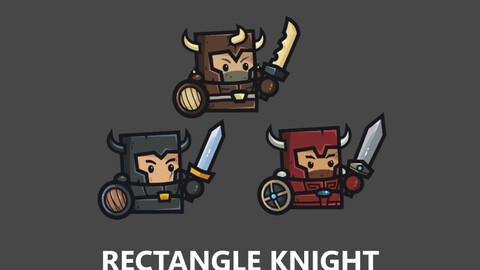 Rectangle Knight 3-Packs
