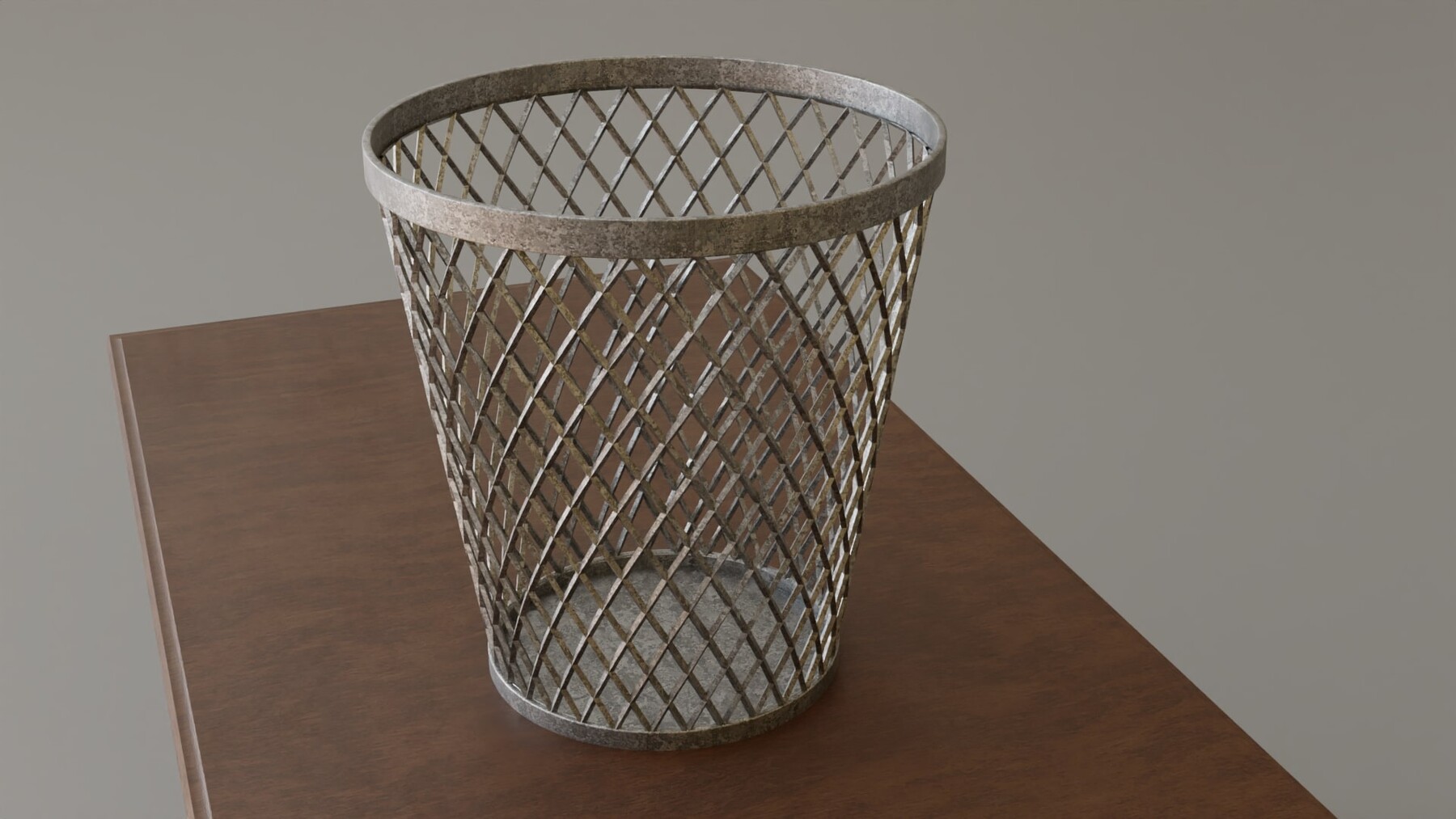 ArtStation Trash Can ( Ready For Game ) Game Assets