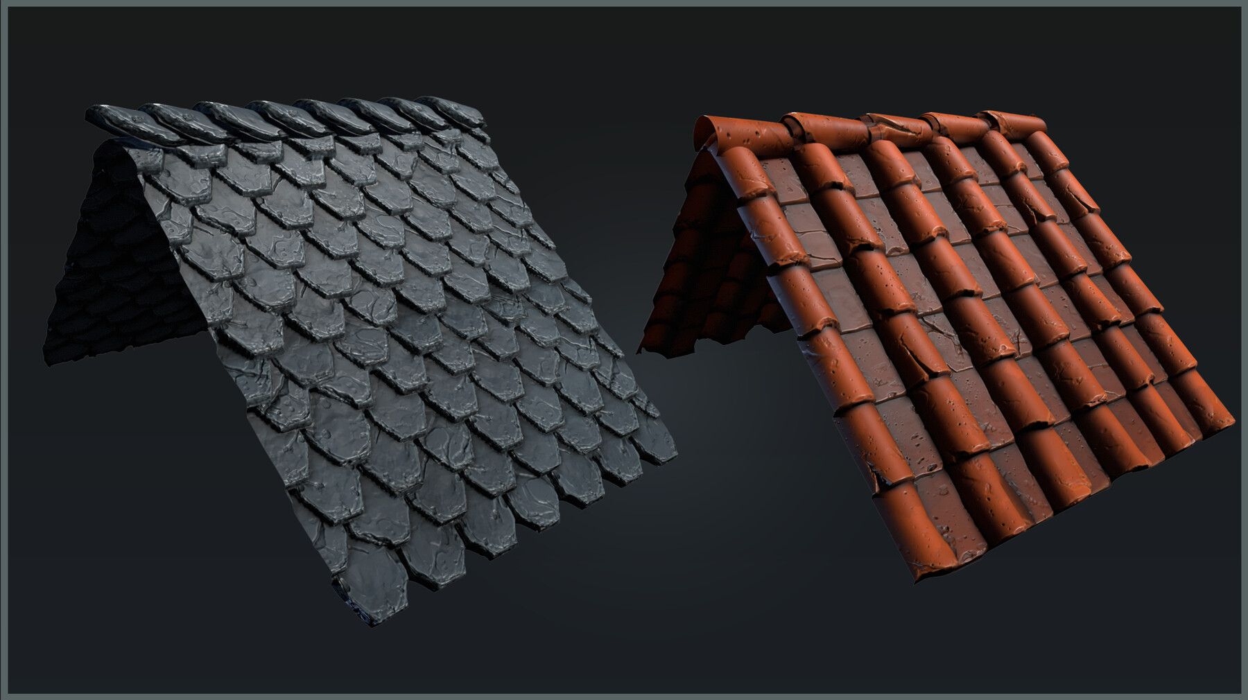 prompthunt: seamless tileable texture of old cracked terracotta roof  shingle, realistic, very detailed, beautiful, intricate details, sharp  focus, substance designer, substance render, substance painter, marmoset,  unreal engine, octane render