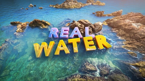 RealWater1.2 Blender Water shader addon [Blender 3.4 cycles]