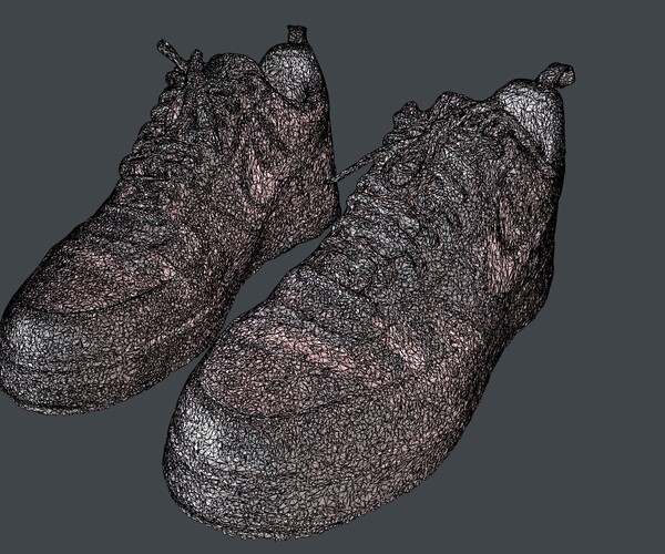 ArtStation - NIKE AIR FORCE 1 UTILITY SHOES Low-poly | Game Assets
