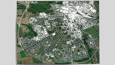 Cityscape Lincoln Great Britain