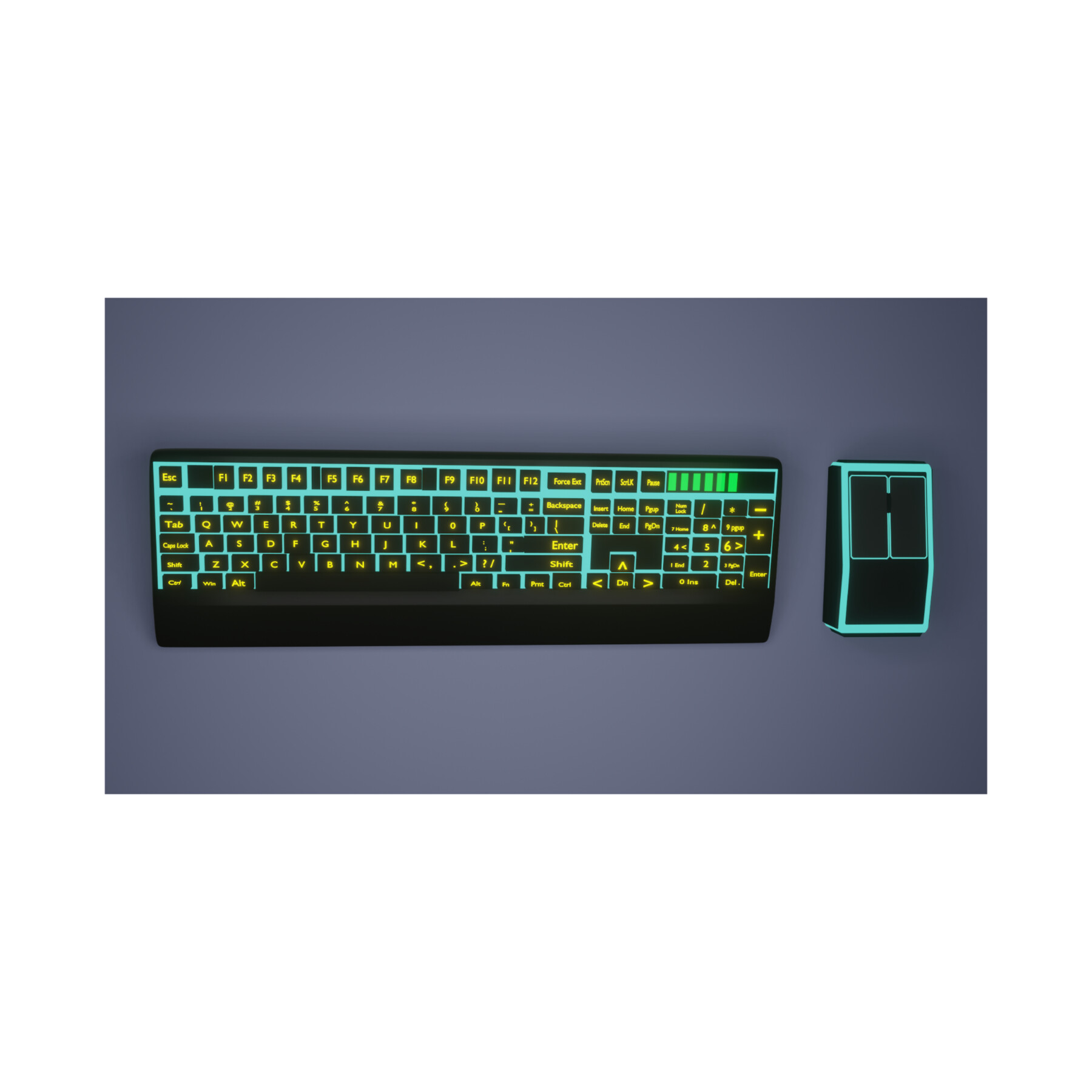 ArtStation - Keyboard and Mouse Combo | Game Assets