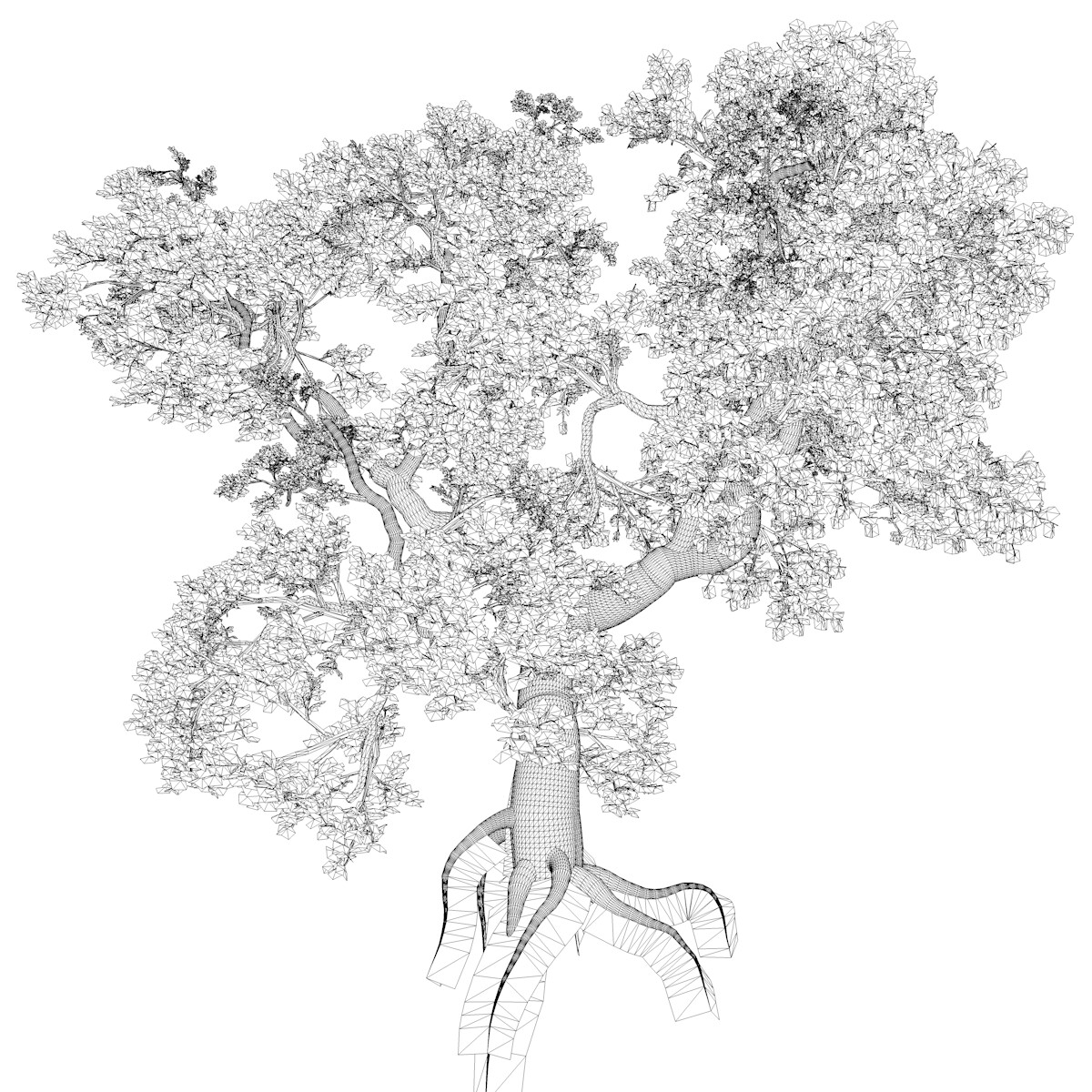 ArtStation - Japanese Maple Tree #03 - High Poly Tree (3D Model) | Game ...