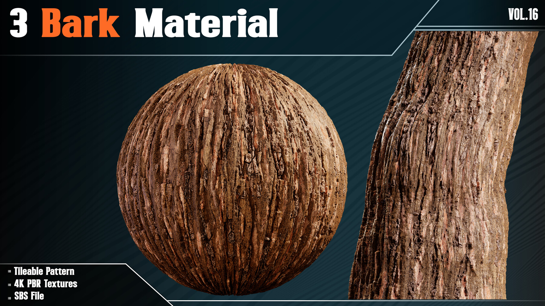 Tree Bark Collection in Materials - UE Marketplace
