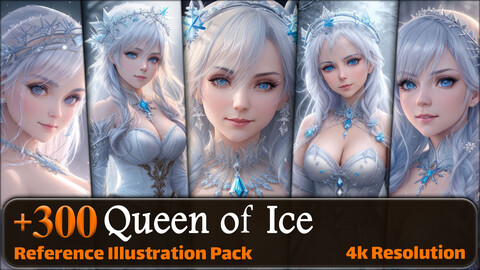 300 Queen of Ice Reference Pack | 4K | v.2