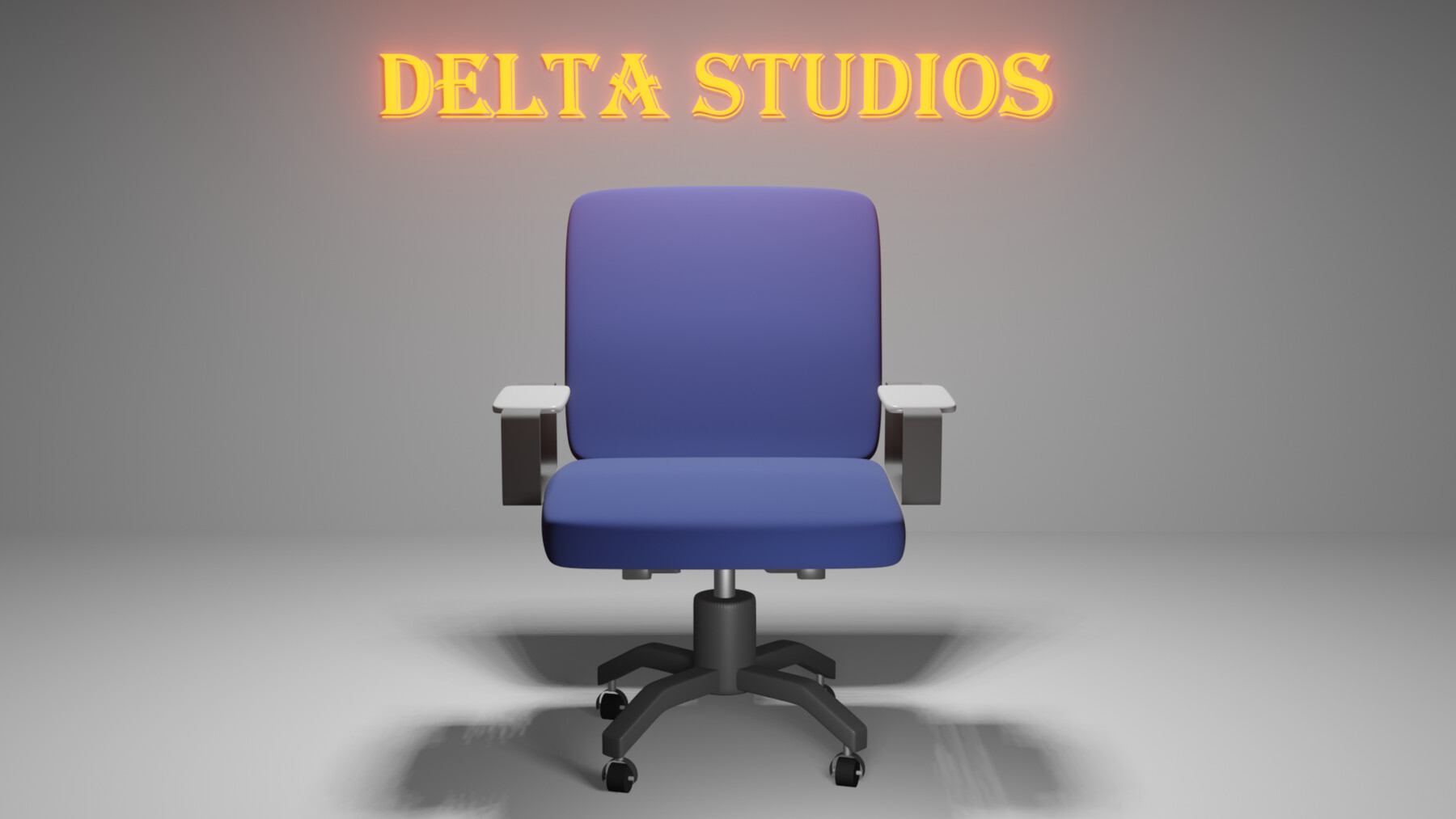 ArtStation - Stylized modern 3D office chair in Blender | Game Assets